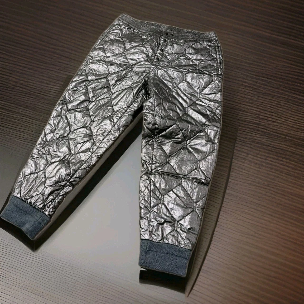 Moncler Silver Winter Pants ☃️ 👖