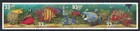 Scott 3317-20- Aquarium Fish, Strip of 4- MNH (S/A) 33c 1999- unused mint stamps