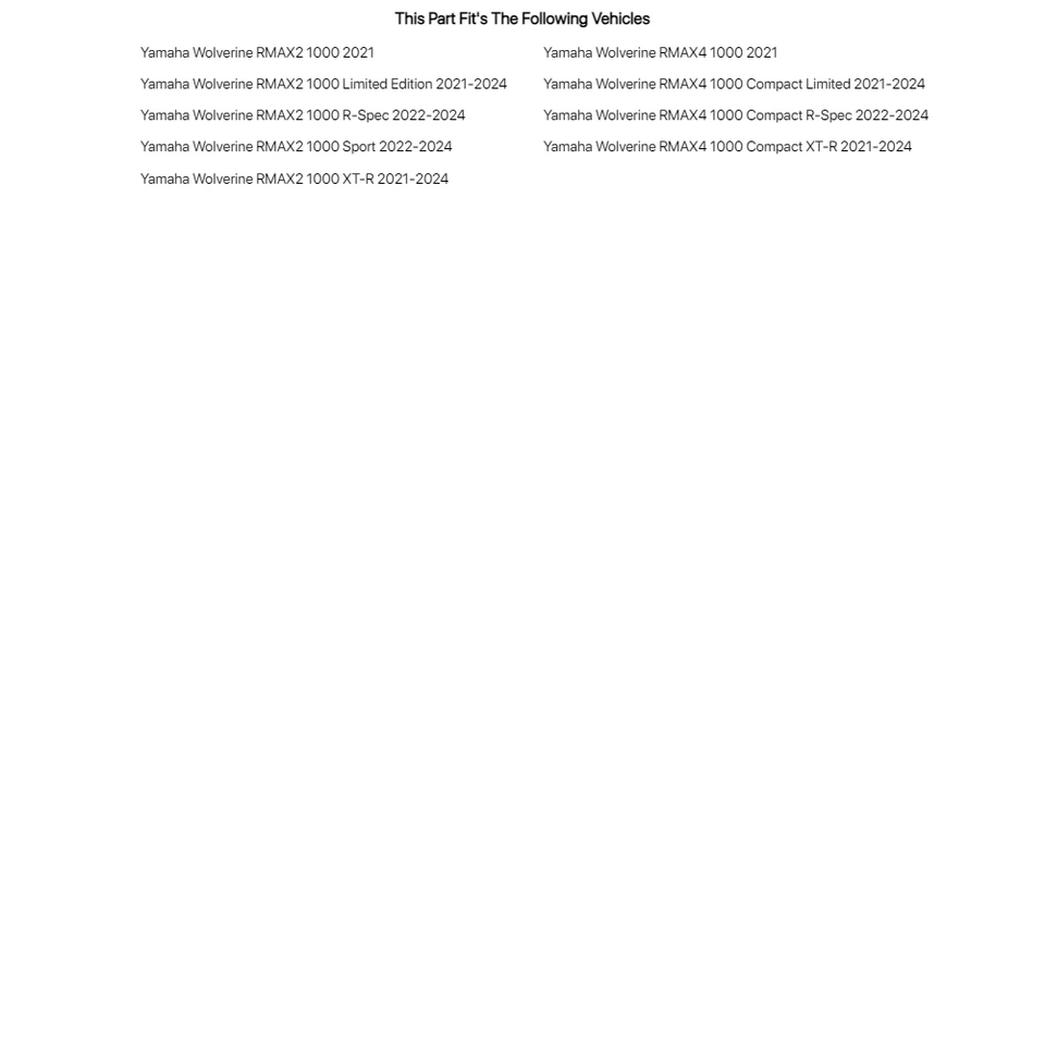 Tusk Gladiator Xtreme Duty CV Axle Front (Pair) For Yamaha Wolverine RMAX2 1000 Foto 2 de 2