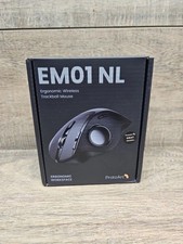 EM01 NL Ergonomic Wireless Trackball Mouse Mice ProtoArc Designed For Comfort