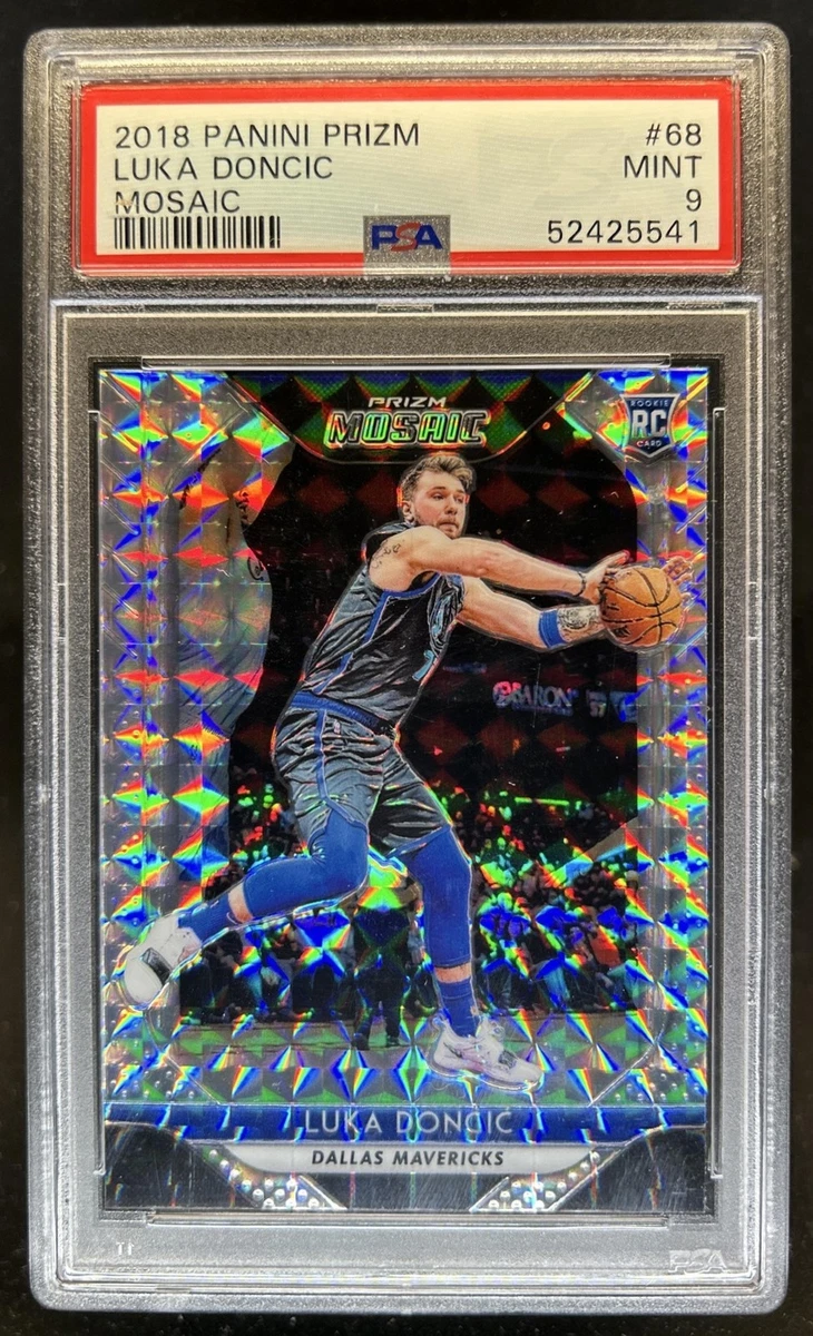 Luka Dončić 9 Graded Basketball Sports Trading Cards & Accessories