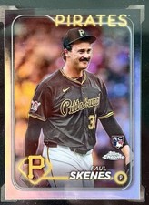 2024 Topps Chrome - Paul Skenes USC88 Image Variation Rookie - Black Jersey SP