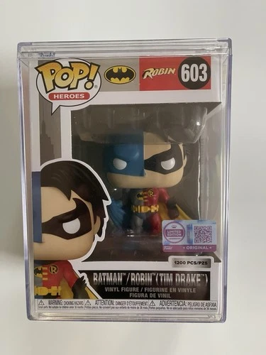 Funko Pop! Batman/Robin (Tim Drake) #603 with Protector - NEW IN HAND - LE 1200