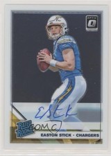 2019 Panini Donruss Optic Rated Rookie Auto 53/60 Easton Stick #189 Auto 5i2