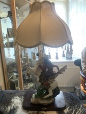 The Academy Collection Unit Lamp Desk Lamp Native On White Horse With Spear