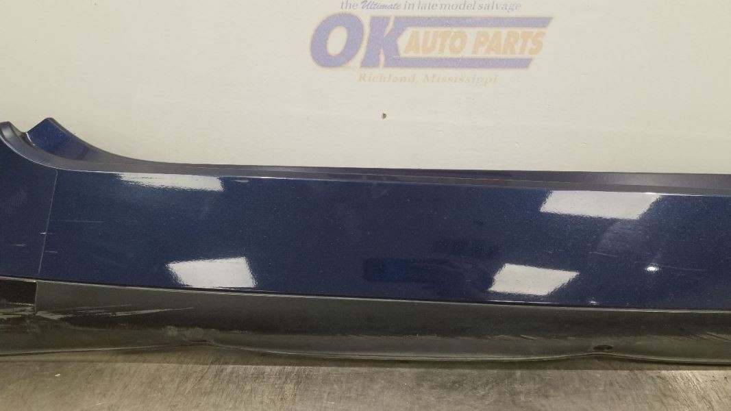 09 MASERATI GRANTURISMO ROCKER PANEL MOULDING SIDE SKIRT RIGHT PASSENGER BLUE