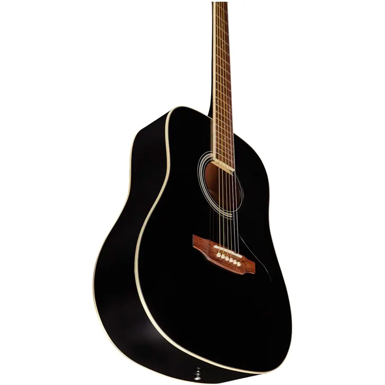 EKO Ranger 6 Black Chitarra acustica dreadnought EKO per studio e primi approcci foto 4
