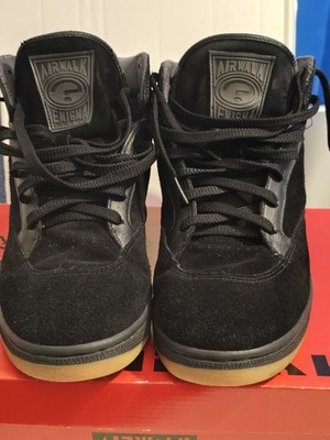 AIRWALK ミッドカット スニーカー ブラックENIGMA Airwalk Enigma 2011 Re-release Skateboard Shoes Black Mens 11 | eBay