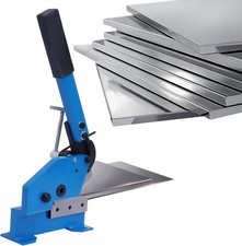 Manual Metal Shear Steel Cutter 125mm Industrial Cutting Bench Mounted Hand