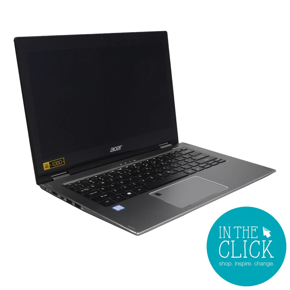 Acer Spin 5 SP513-53N 13.3in i5-8265U 8GB RAM 256GB SSD 2-in-1 Touch Good Cond - image 3 of 4
