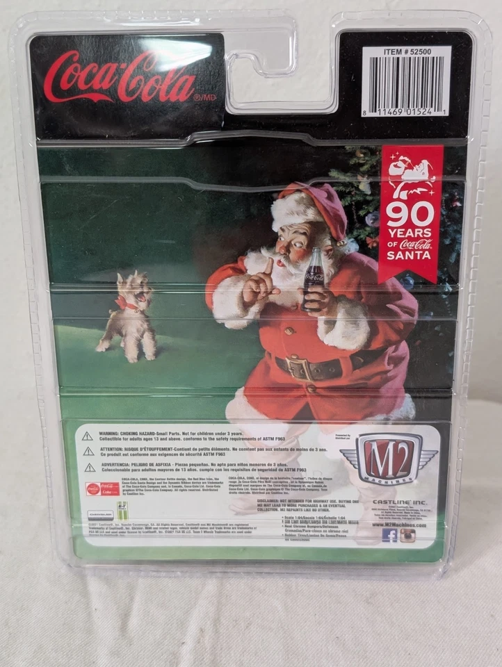 1941 '41 WILLYS COUPE GASSER HOLIDAY CHRISTMAS COCA-COLA COKE M2 MACHINES 2021 - Image 3 of 4