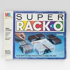 Super Rack-O Game Milton Bradley Double Card Racks Racko 1983 100% COMPLETE VTG