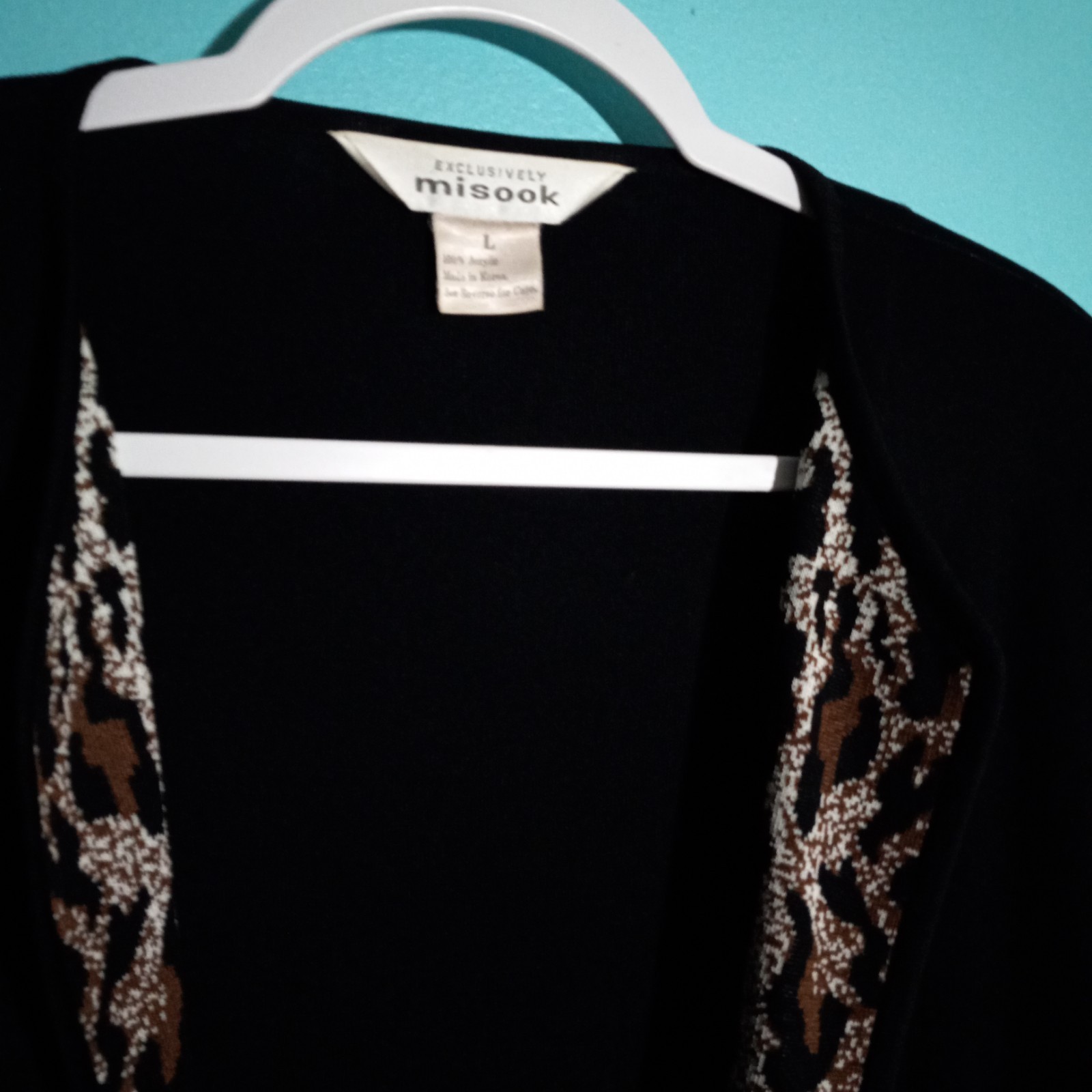 Exclusively Misook Black Jacket size Large, Ottom… - image 2