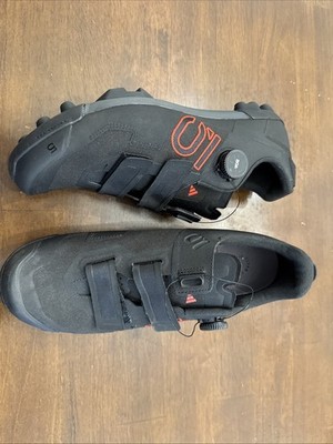 Five Ten Men's Kestrel BOA Mountain Clipless Shoes - Black/Gray 11.5 GW9431