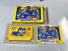 Famicom Software Rockman 6 The Greatest Battle Capcom FIc88
