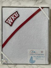 Western Kentucky Big Red Baby Terry Hooded Towel 0-6 Months New