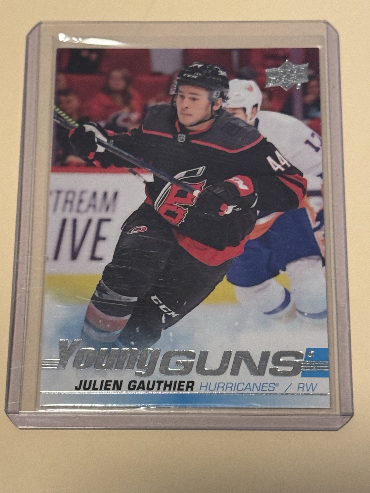 2019-20 Upper Deck - Young Guns Julien Gauthier #498 (RC)