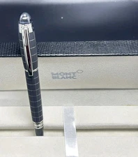 Montblanc Starwalker Ballpoint Pen Black Body + Silver Clip I Black Ink