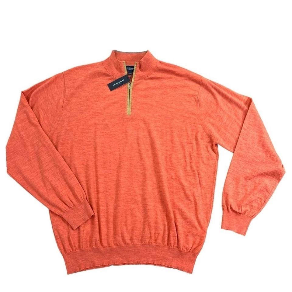 Nuevo con etiquetas Suéter Peter Millar Excursionist Flex 1/4 Cremallera Talla XXL en MSPCE Foto 3 de 4