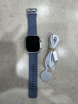 Apple Watch Ultra 3 49MM Natural Aluminum Blue Ocean Band GPS ONLY