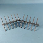 Marx Civil / Revolutionary War Spiked Barricades Chevaux De Frise Lot Of 2 Usa
