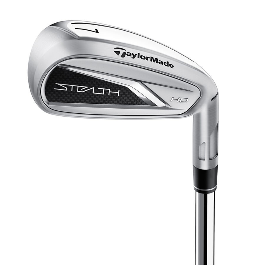 NEW TaylorMade Stealth HD #5-PW+AW Iron Set, Steel KBS Max MT 85