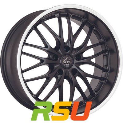 4x Barracuda Voltec T6 SUV mattblack PureSports / Color Trim weiss 9x20'' ET45...