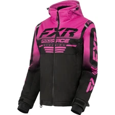 FXR Womens RRX Snowmobile Jacket Omni-Stretch Thermal Dry/Flex Fuchsia/Black