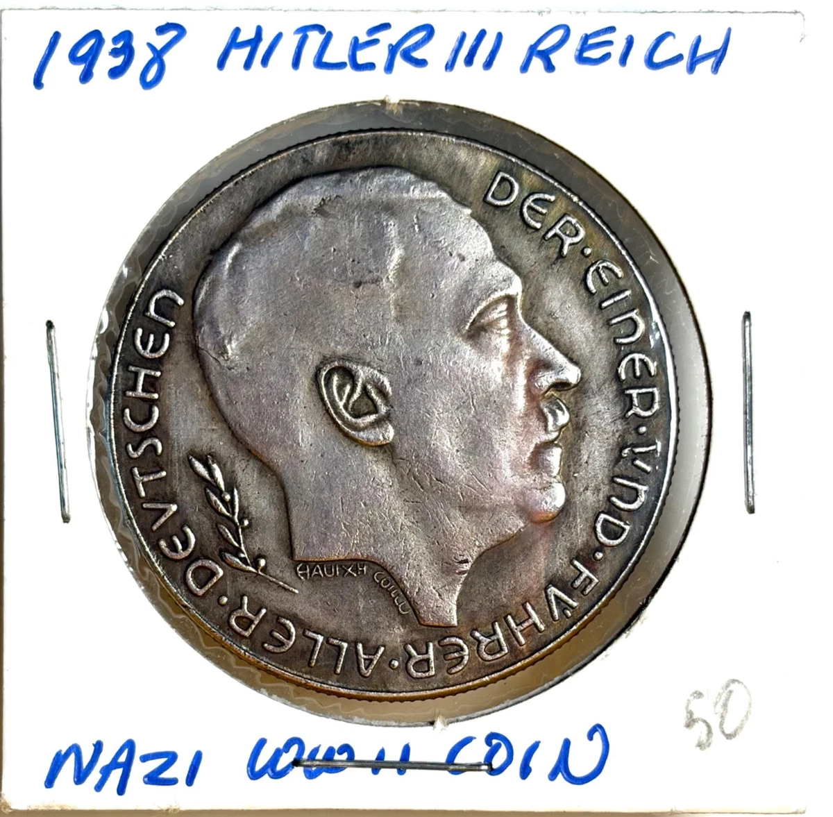 未曾流通1938 年德国硬币| eBay