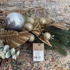 Creative Co-Op Christmas Gold Silver Greenery Swag — photo 3