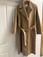 Mango Wollmantel mit Gürtel Gr. M