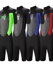 Turbo Męska neoprenowa pianka do skakania 2,5 mm Shortie Krótki rękaw Surf Kayak