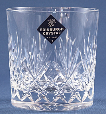 EDINBURGH CRYSTAL TAY - 9oz / 255ml OLD FASHIONED WHISKY GLAS 8,4cm / 3 1/4''