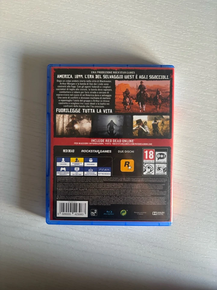 PS4 Red Dead Redemption 2, foto 4 di 4