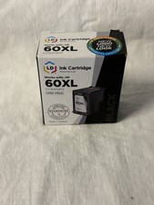 LD Reman Replacement for HP 60XL CC641WN High Yield Black Ink Cartridge