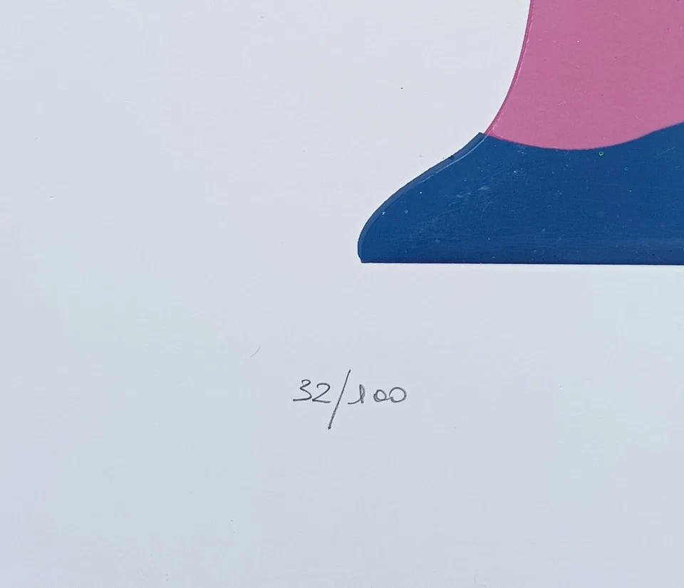 Marco Lodola - Serigrafia originale numerata e firmata - Immagine 2 di 2