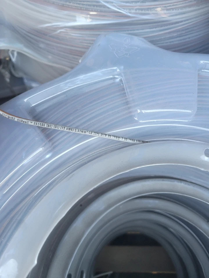 Alambre gris trenzado Southwire 58018705 THHN #12 AWG, 2000 ft Foto 2 de 4