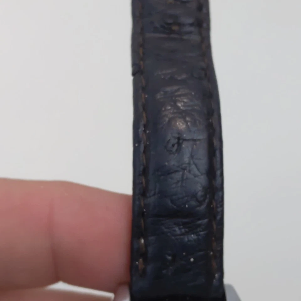 Invicta Lupah 2009 Women’s Diamond Bezel Watch Swiss Made Leather Band Stainless - Image 4 of 4