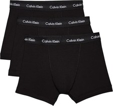 Image of Calvin Klein 0000U2662G Men's Trunk - Black (3 Pack) S,m,XL