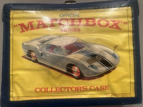 Vintage 1968 Matchbox Lesney Official Collector’s Carry Case 48 Car 👀pics Read
