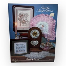 1989 Stoney Creek Collection 65 Daily Inspiration Cross Stitch Booklet