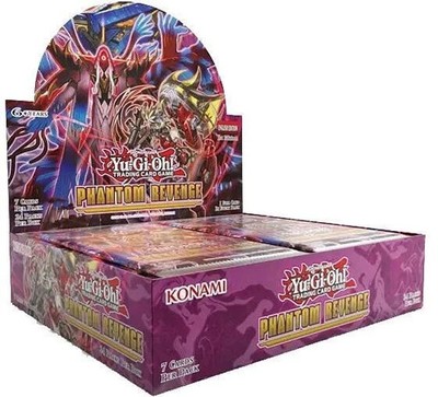 crystal revenge booster box card list 2025 Yugioh Phantom Revenge 1st Edition Booster Box [24-Packs] Sealed