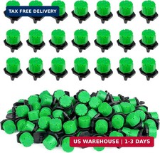 100Pcs Drip Irrigation Emitters,Adjustable Irrigation Drippers Sprinklers