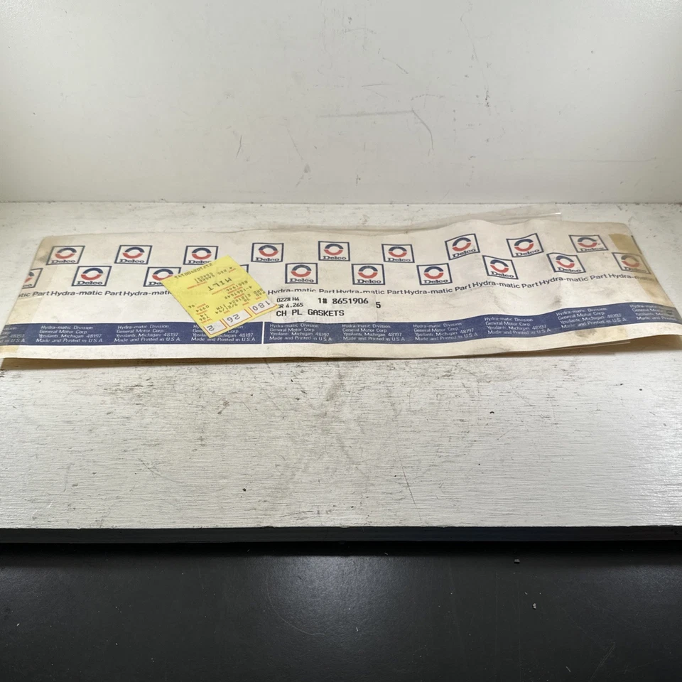 Nuevo kit de juntas de transmisión OEM GM 8651906 1991-99 Deville REGAL MONTE CARLO Foto 3 de 4