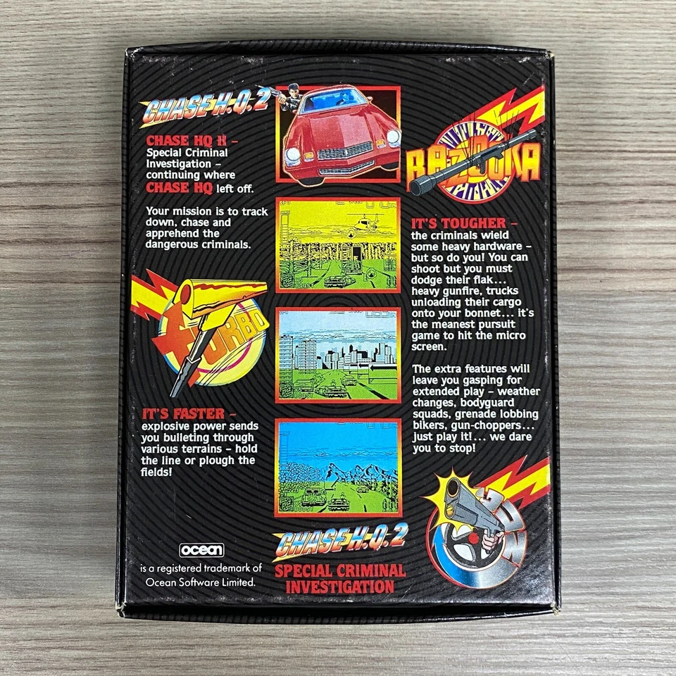 Jeu Floppy Disc Ocean Sinclair ZX Spectrum +3 H.Q. II Non Testé 1990 - Photo 2/4