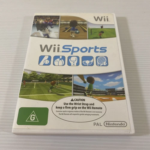 Wii Sports (Preowned, PAL) - Video Game for Nintendo Wii & Wii U