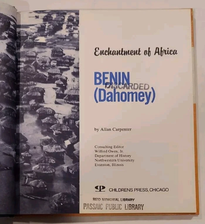 Enchantment of Africa: Benin (Dahomey) By Allan Carpenter 1978 - Image 3 of 4