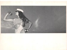 ATHENA POSTCARD WORKOUT LARGE SIZE UNUSED  VERY GOOD MINT