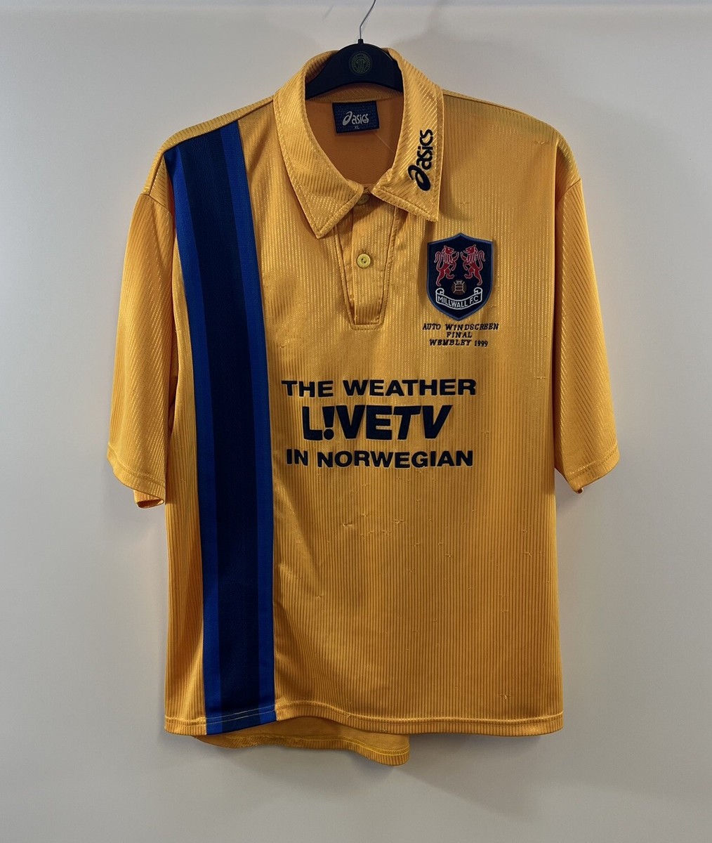 Millwall Auto Windscreen Final 1999 Third Football Shirt 1997/99