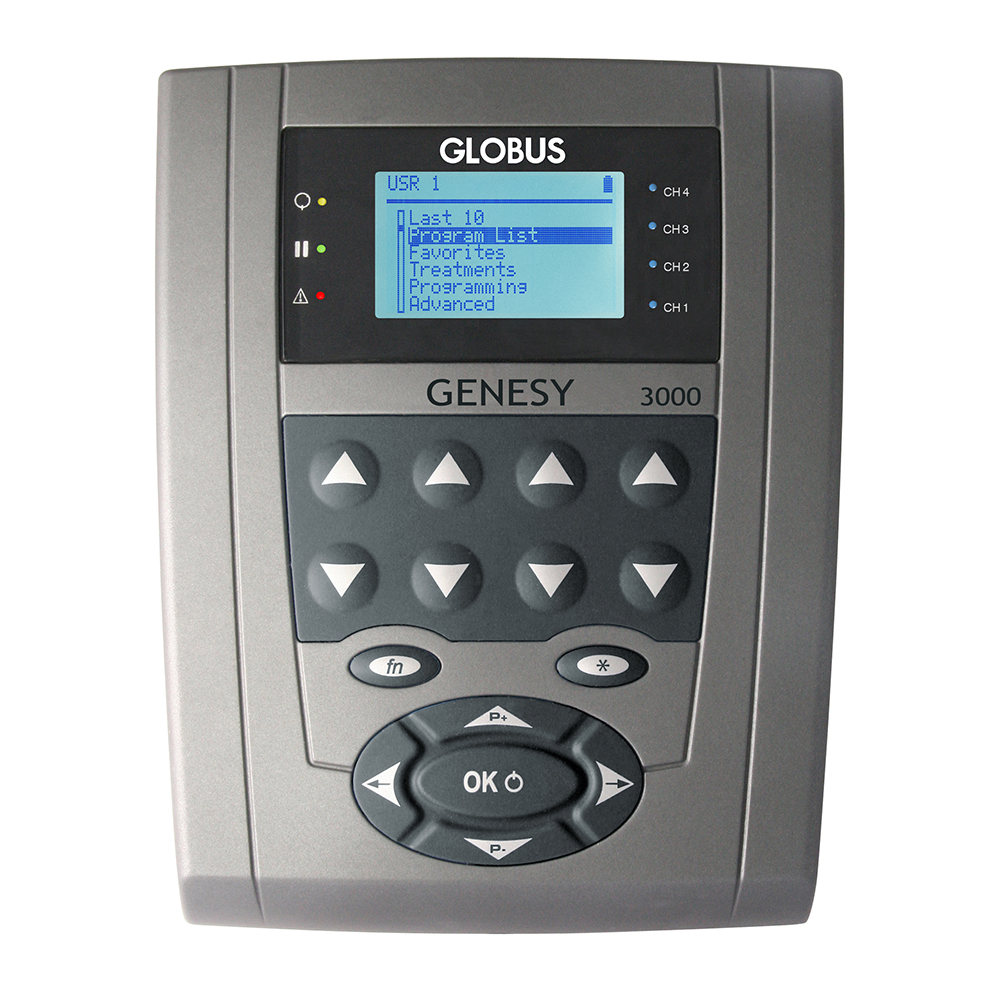 Elettrostimolatore per Elettroterapia Genesy 3000 Grigio Globus